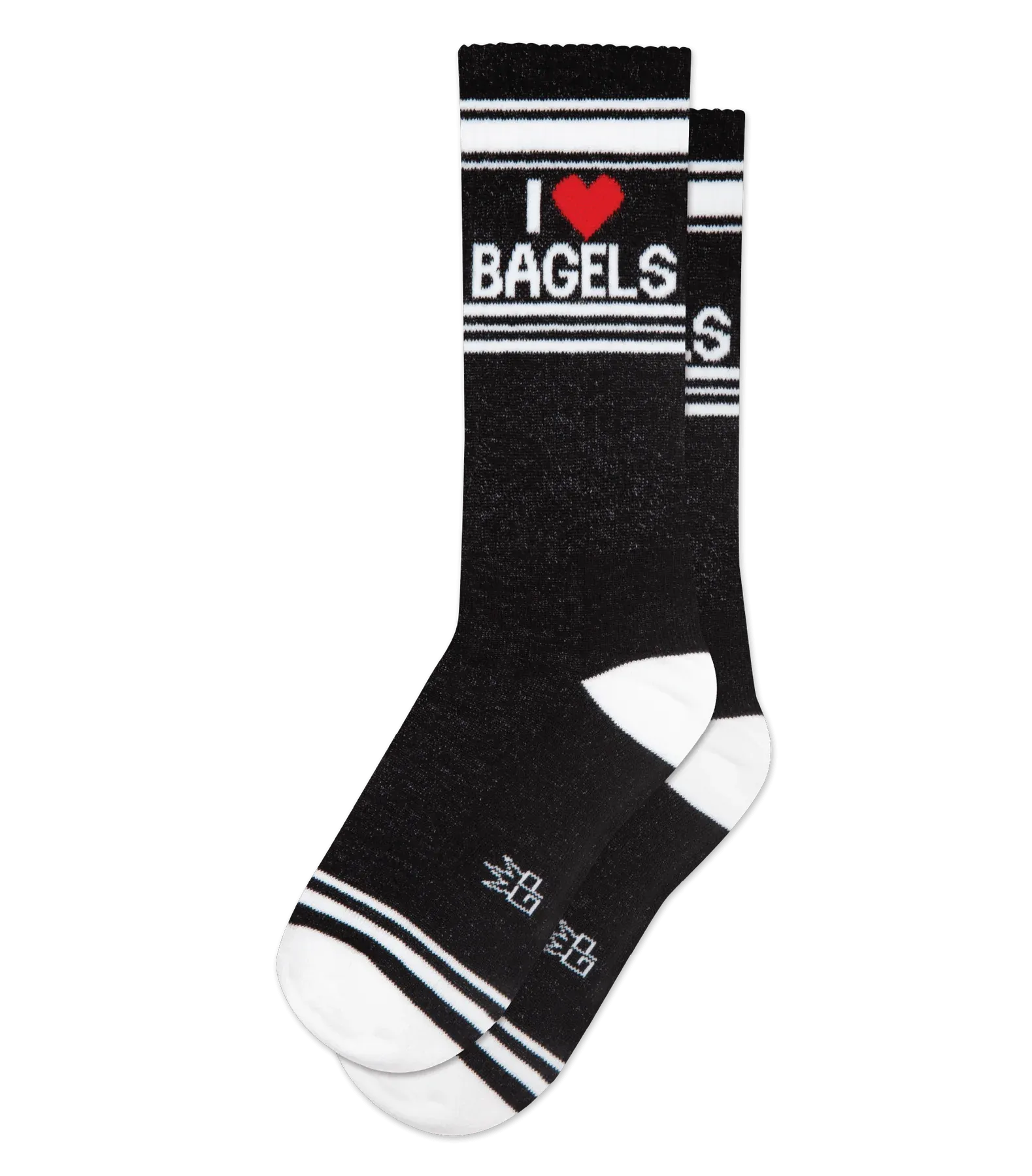 I ❤️ Bagels Unisex Gym Crew Socks