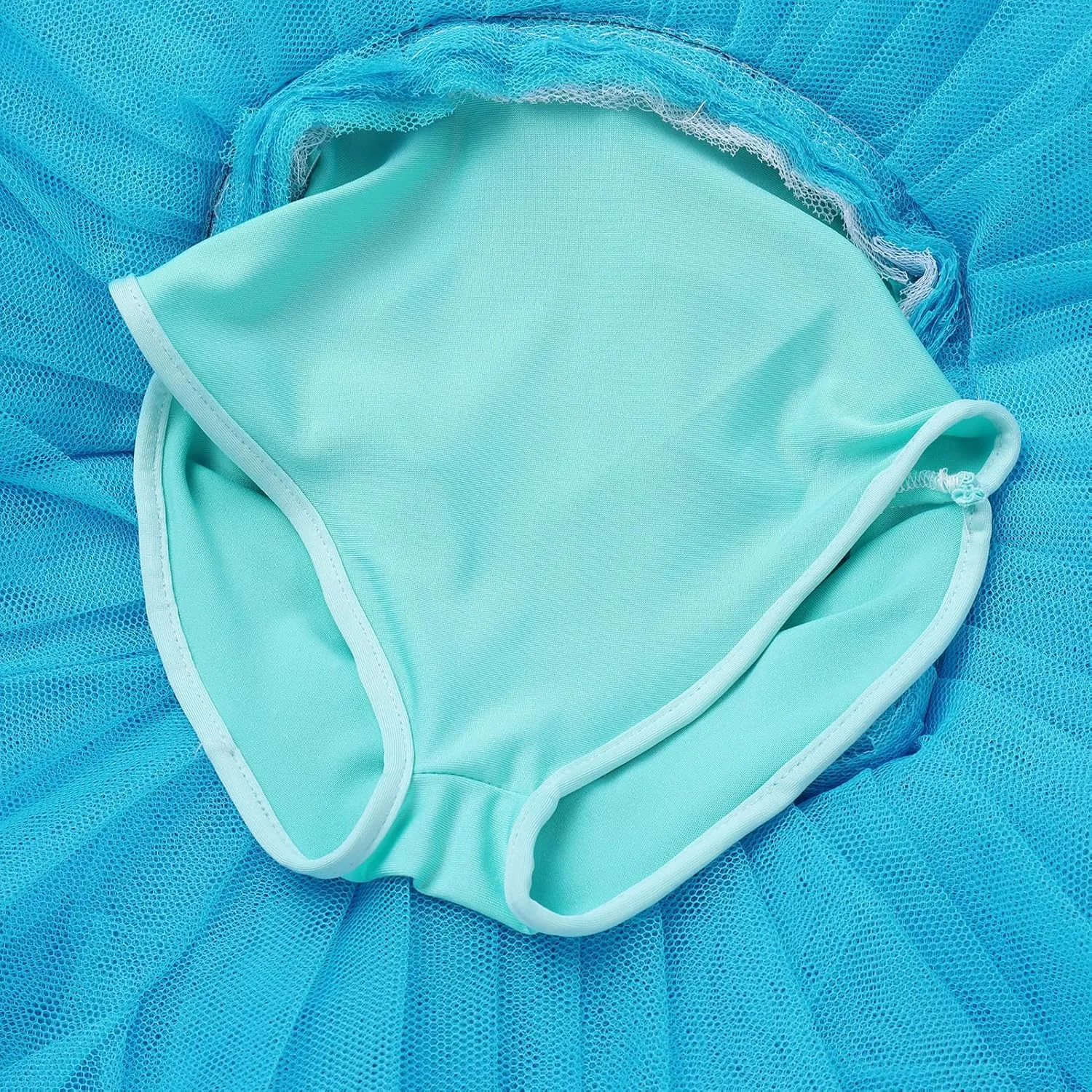 IBAKOM Little Ballerina Swan Lake Costume Shiny Seuqins Girl Ballet Leotard Platter Tutu Professional Toddler Ballet Dress