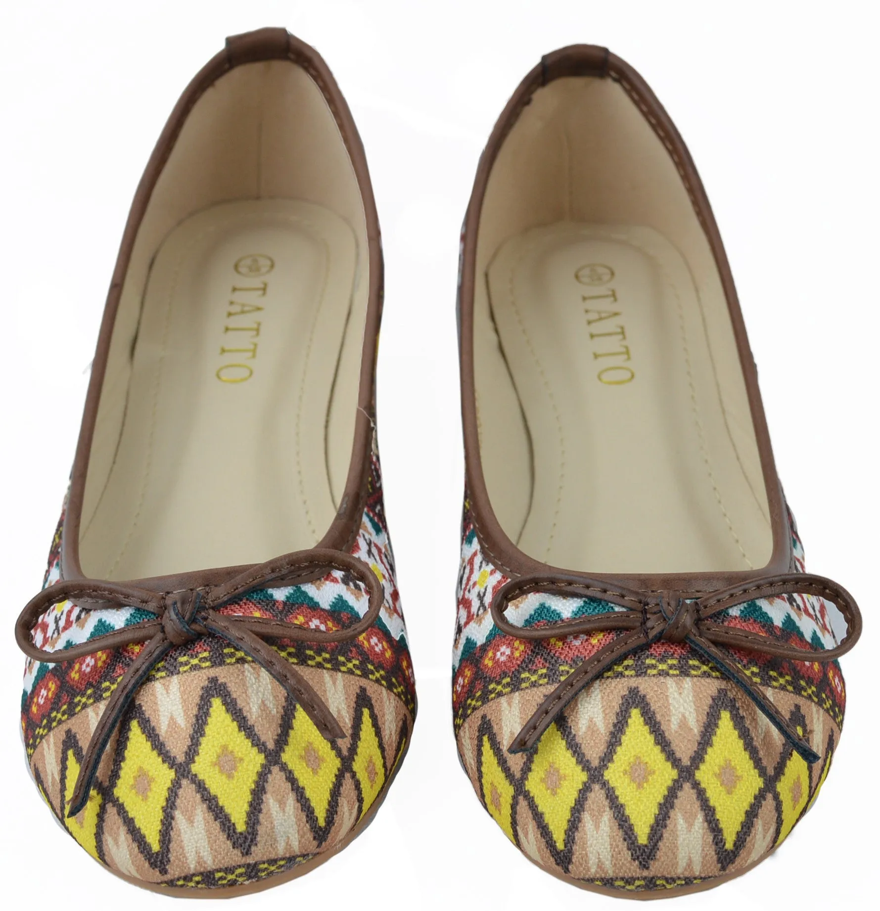 In Pumps Ballerina Slip Cost-efficient Black Friday sale Shoe. Patterns Aztec Close