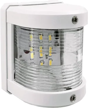 ISURE MARINE White Stern LED Navigation Light ABS Anchor Signal Mast Light 225° IP66 Waterproof 1 Nautical Miles