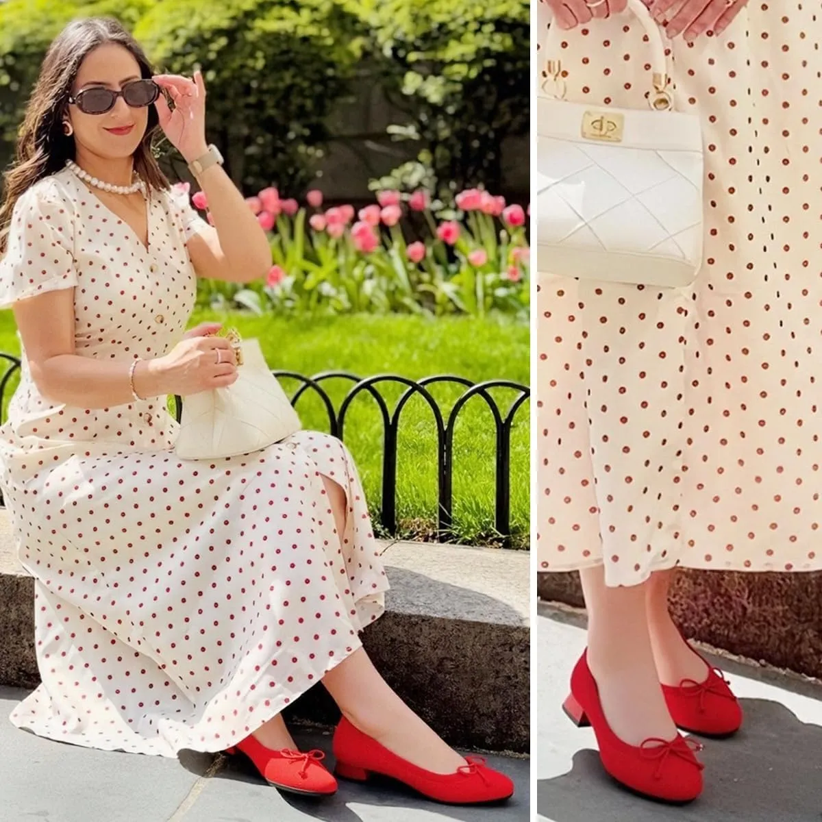 JENN ARDOR Womens Low Block Chunky Pumps Ladies Dress Heels Closed Round Toe Casual Office Shoes for Women Comfortable