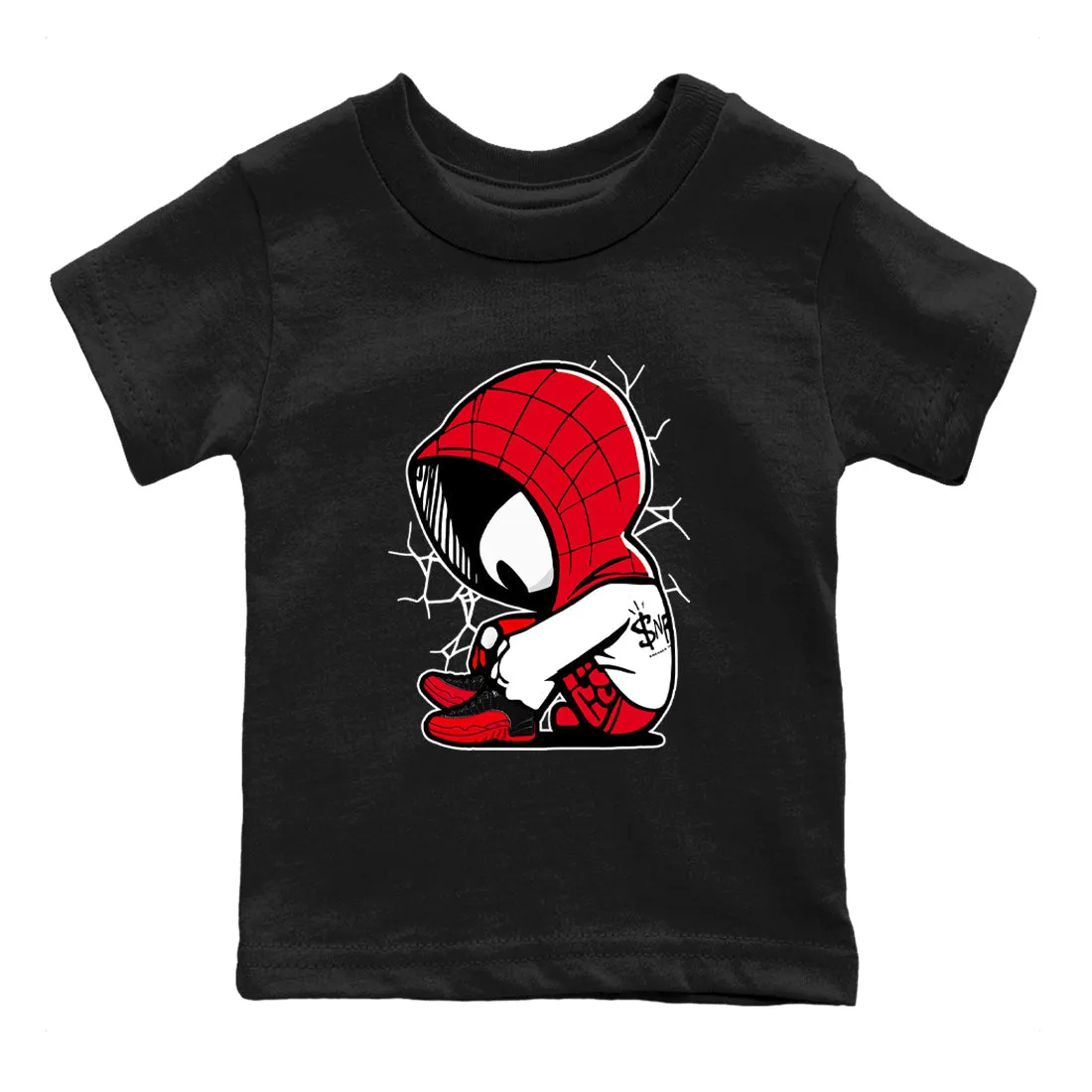 Jordan - Tees SNRT Game Contemporary Baby Sneaker Spider Client-approved 12 Air Flu Kids