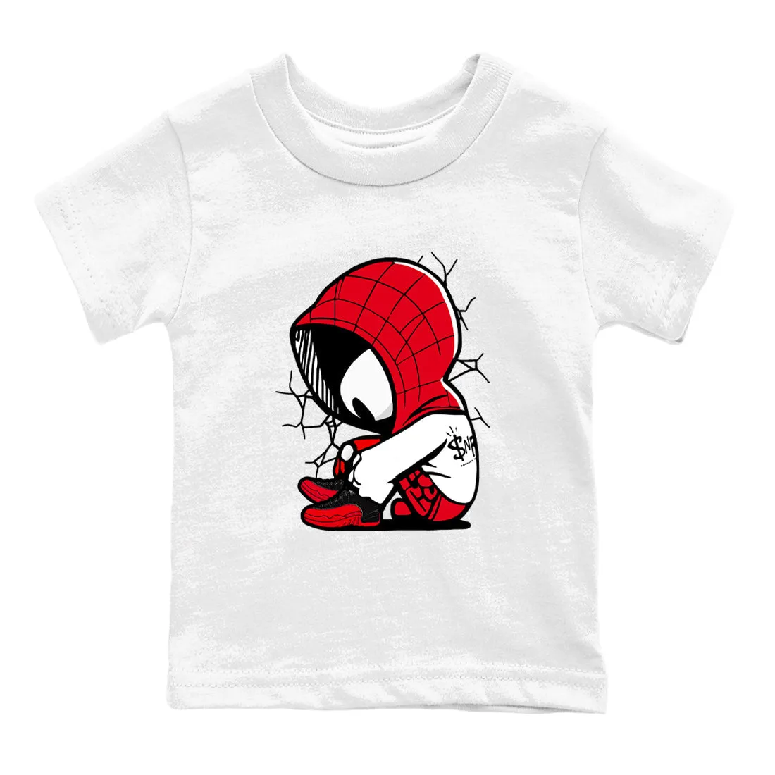 Jordan - Tees SNRT Game Contemporary Baby Sneaker Spider Client-approved 12 Air Flu Kids