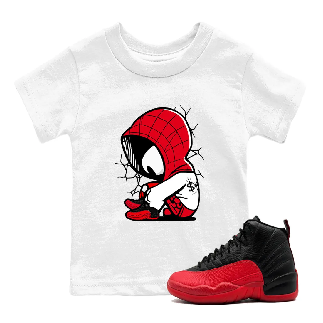 Jordan - Tees SNRT Game Contemporary Baby Sneaker Spider Client-approved 12 Air Flu Kids