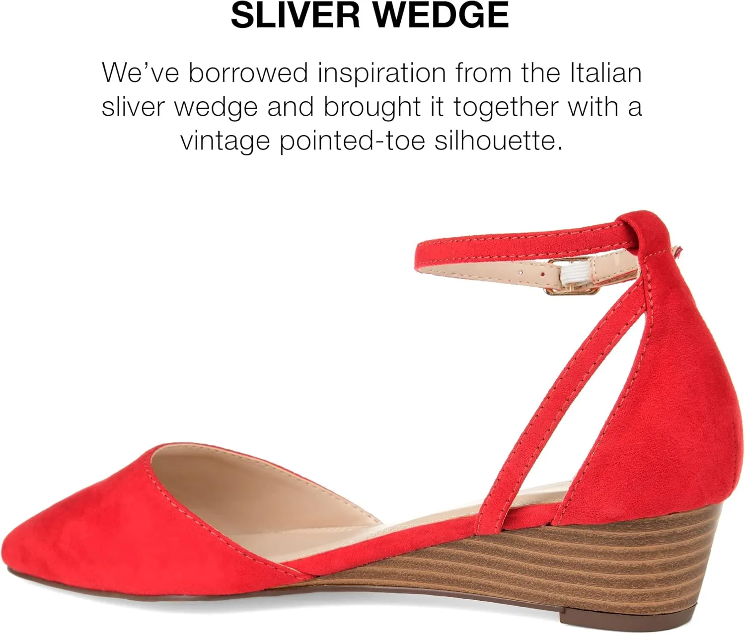 Journee Women's Arkie Sliver Wedge
