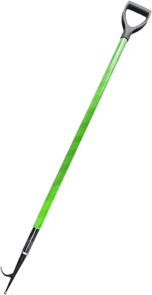 Katzowen Green Docking Rod Hooks with Nylon Handle, Pushing Pulling Boat Pole for Water Rescue, Heavy Duty Cargo Grabber Reach Retriever Tool/Emergency Rescue Equipment