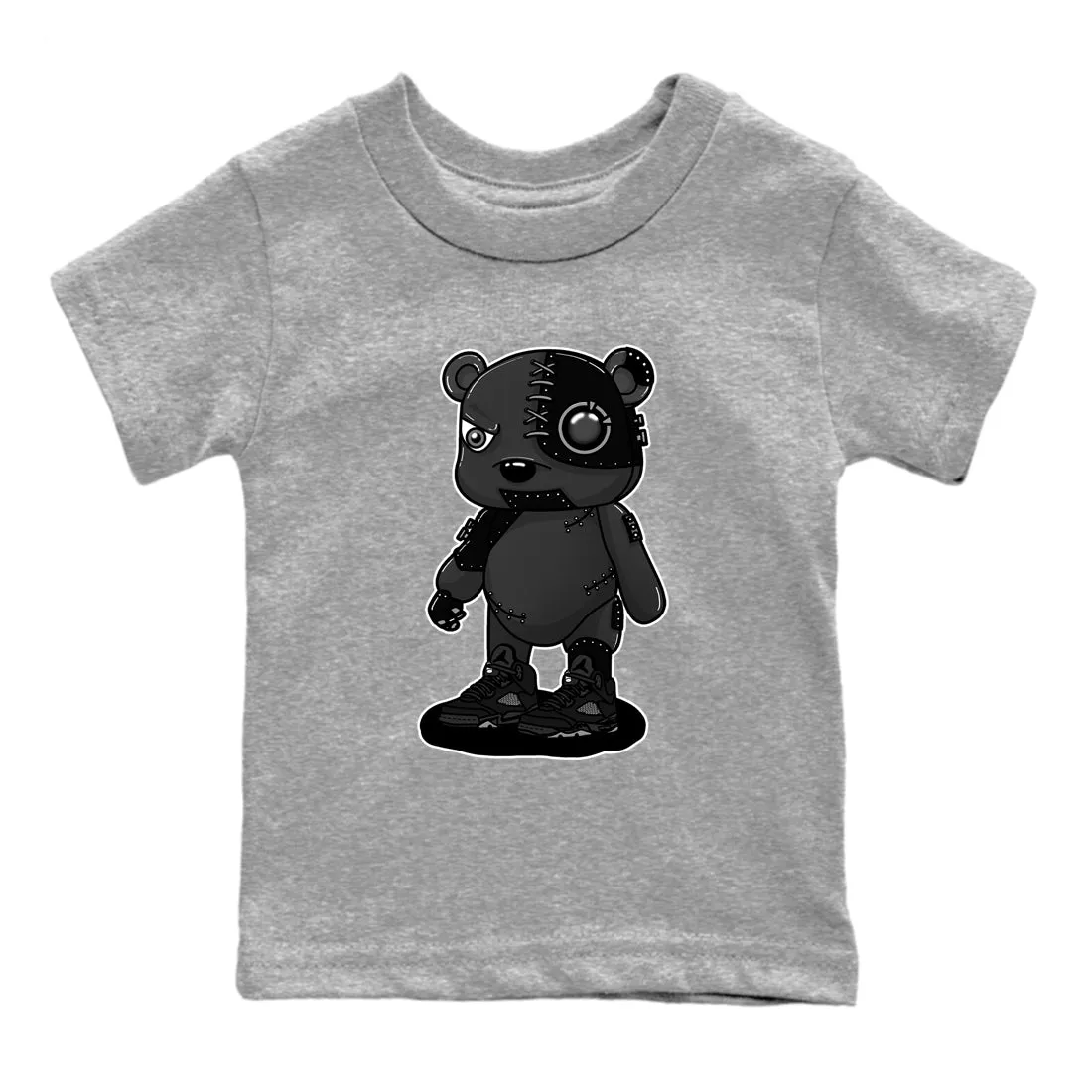 Kids Convenient delivery Sneaker SNRT Jordan - 5 Cat Black Air Bear Exclusive access Tees Cyborg
