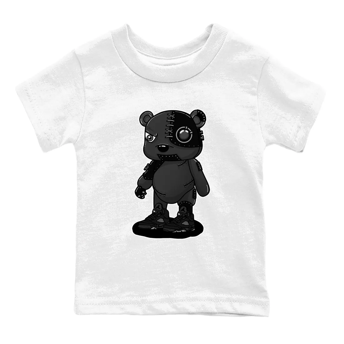 Kids Convenient delivery Sneaker SNRT Jordan - 5 Cat Black Air Bear Exclusive access Tees Cyborg
