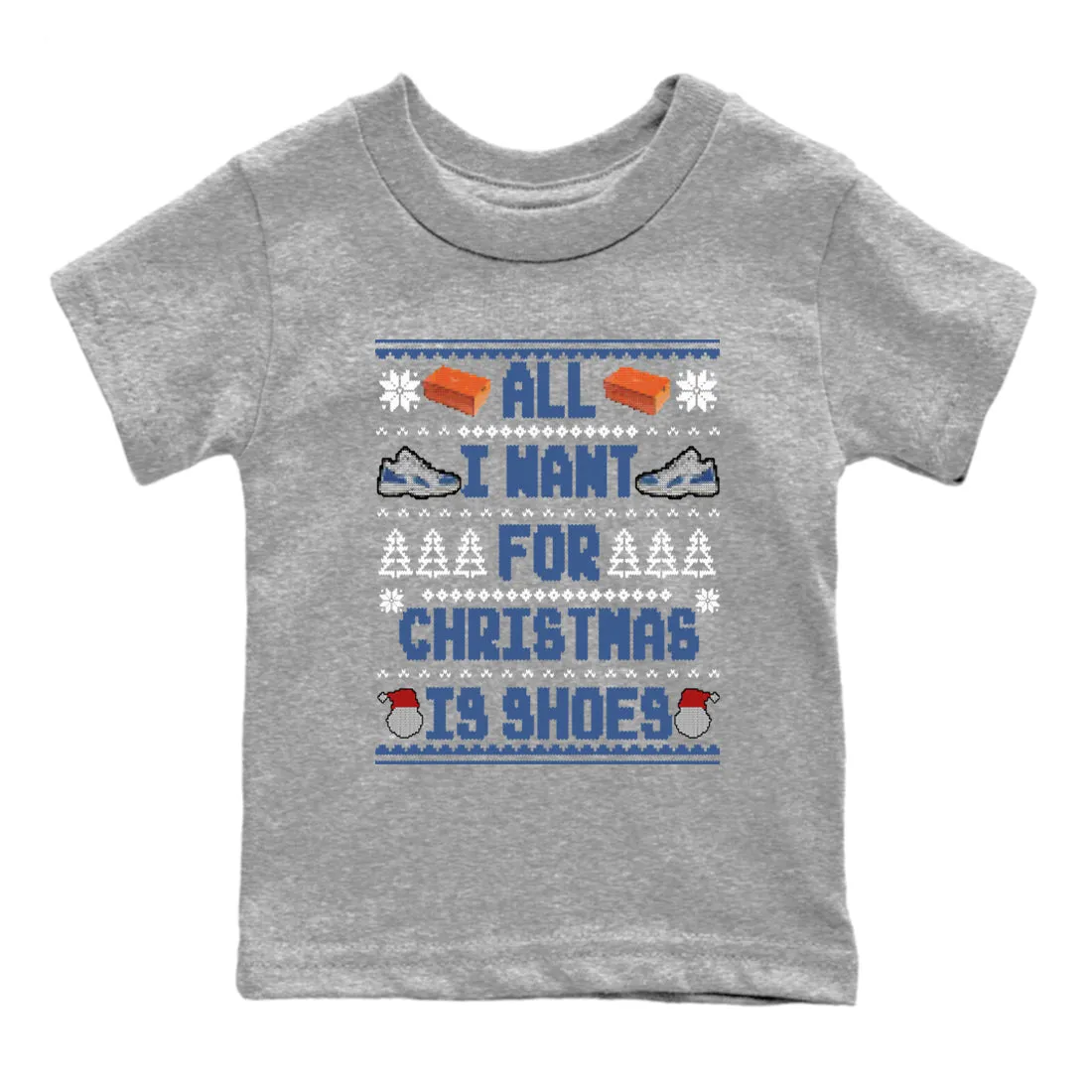 Kids I Sneaker Jordan SNRT Tees Christmas Is All Diffused Shoes For Blue Air 11 International shipping Want Best-seller -
