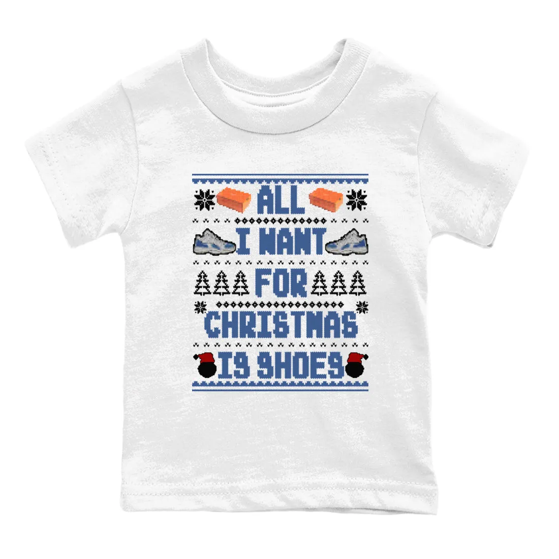 Kids I Sneaker Jordan SNRT Tees Christmas Is All Diffused Shoes For Blue Air 11 International shipping Want Best-seller -