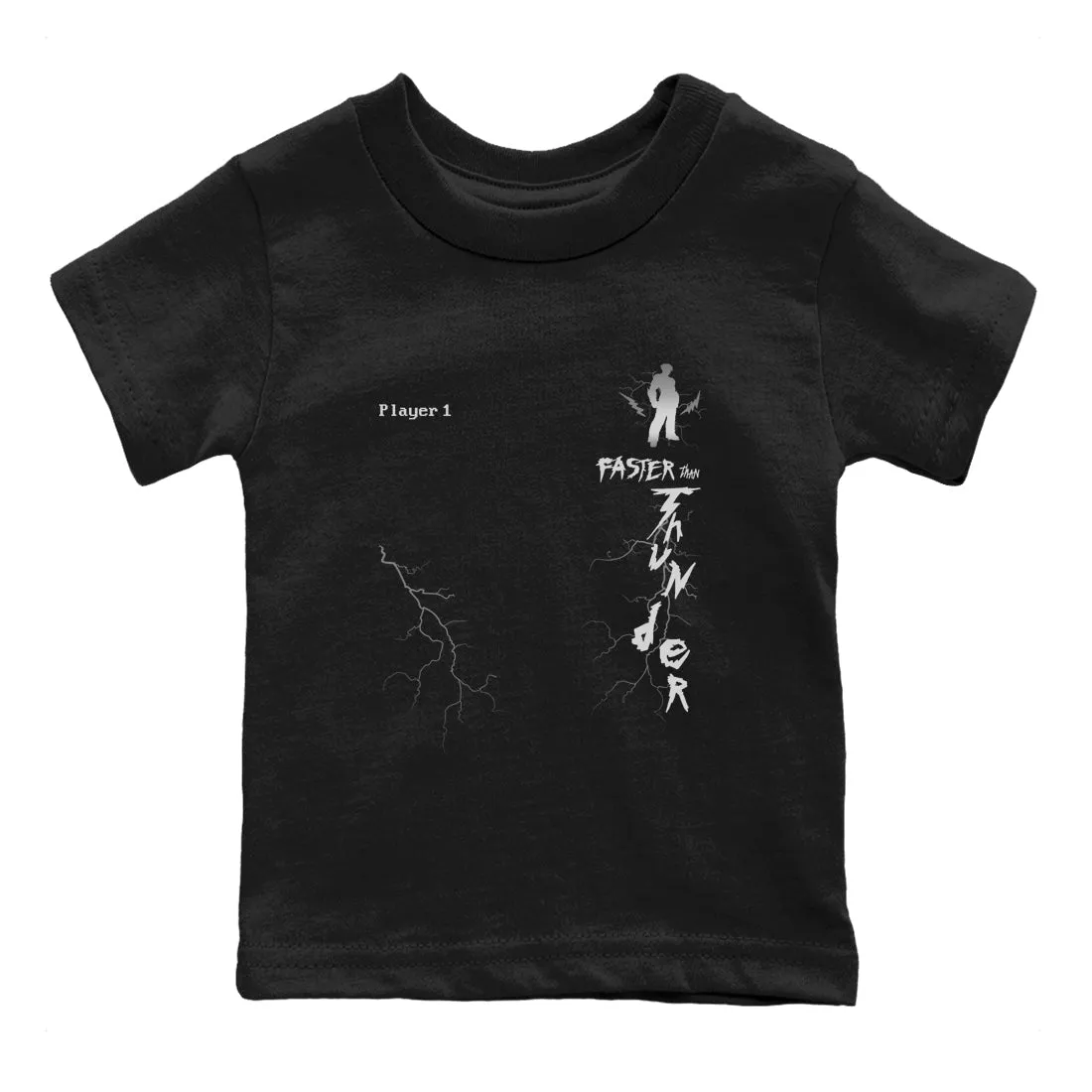 Kids One Thunder Tees Jin Faster - Same-day shipping Than Air SNRT Sneaker Season clearance Foamposite