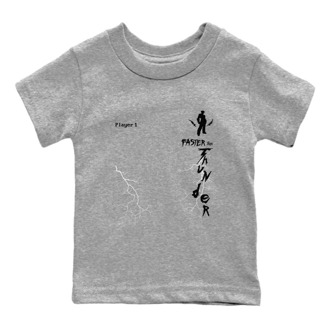 Kids One Thunder Tees Jin Faster - Same-day shipping Than Air SNRT Sneaker Season clearance Foamposite