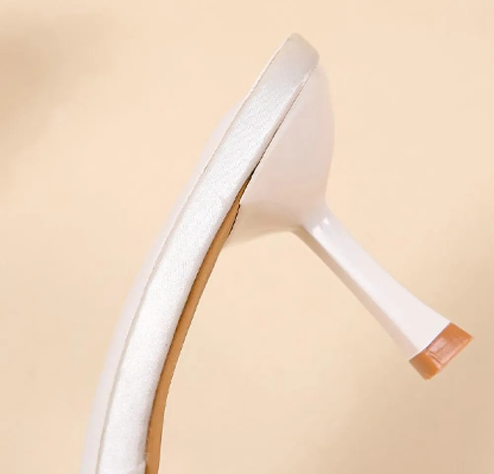 Kitten Heel Sandals Women Round Toe Heels With Bow Vintage Mules Sexy Slip On Stiletto Backless Sandals Summer 2025