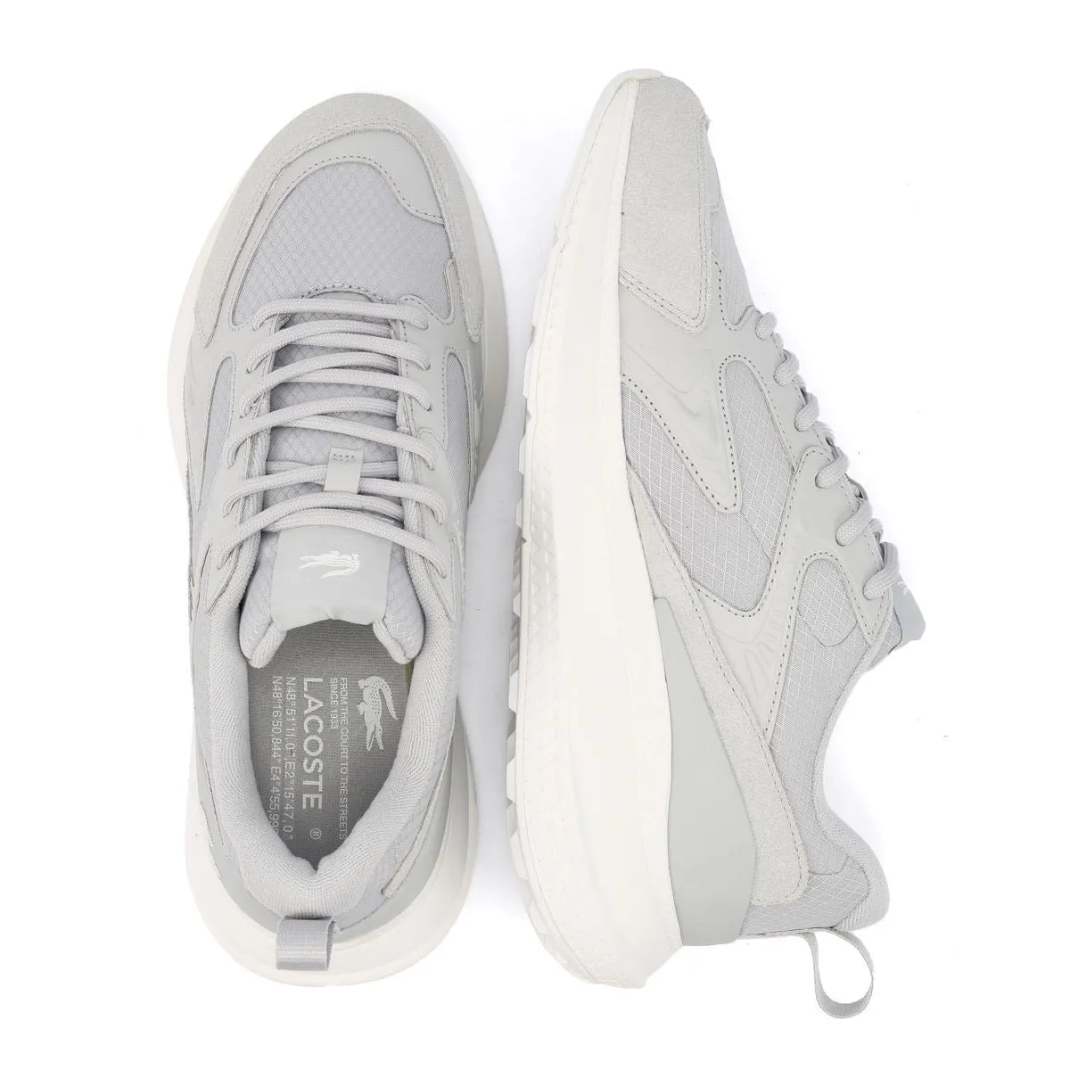 Lacoste - 48SMA0052-2Q5 MENS L003 EVO GREY/WHITE