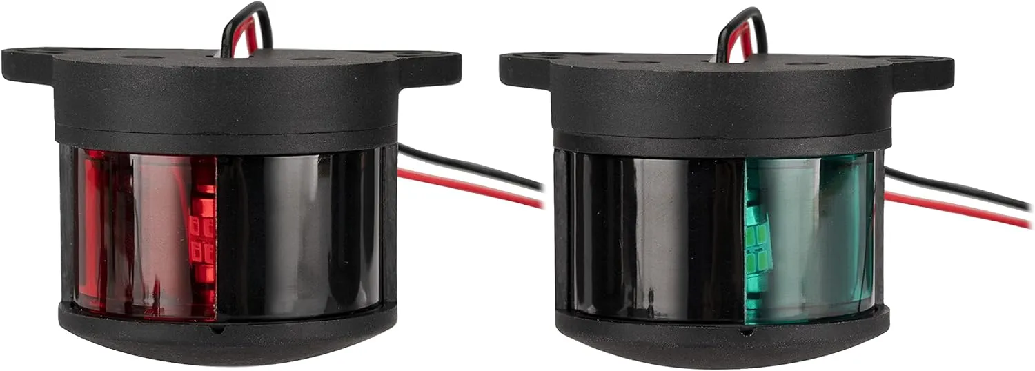 LED Navigation Lights - Boat Bow Light, Perfect for Pontoon, Skeeter, Power Boat & Skiff