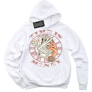 Legend Pink 1s Sneaker Hoodie Time Is Money Graphic