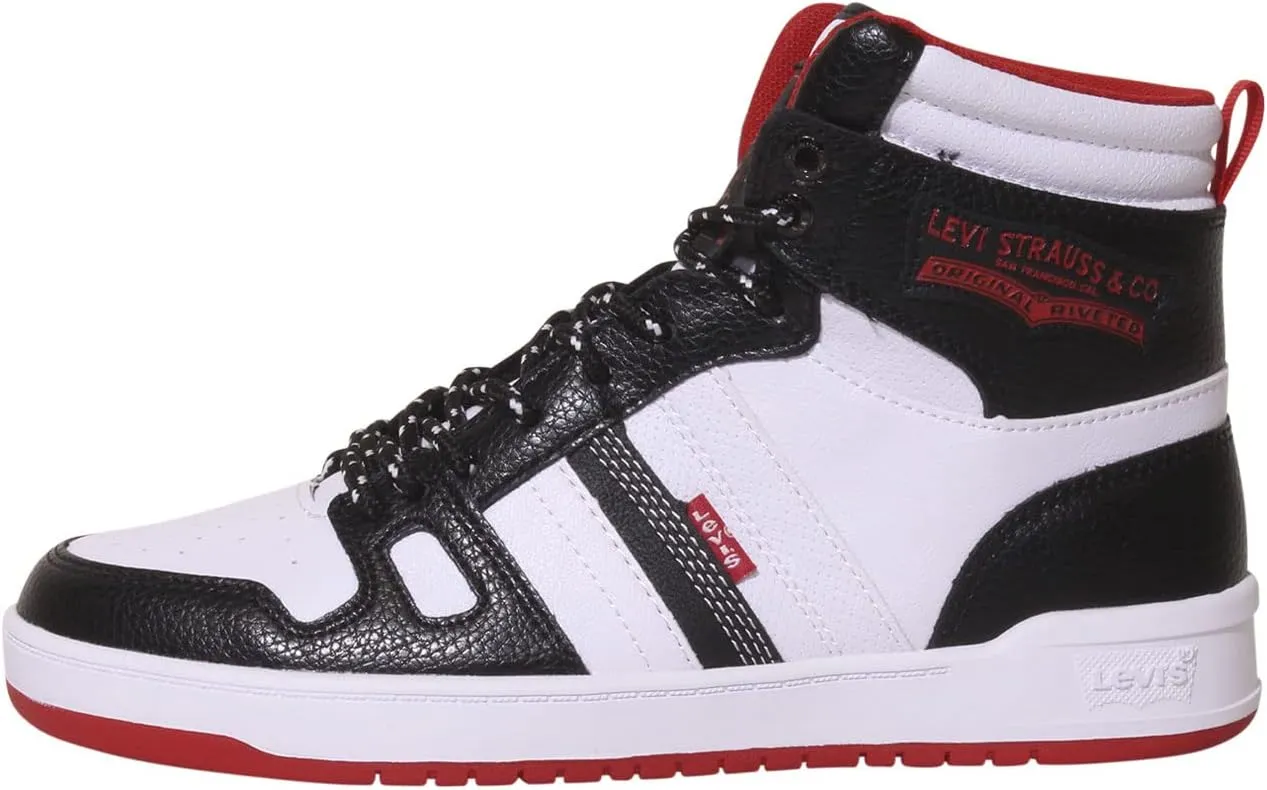 Levi's mens 521 Bb Hi Pebbled Ul Sneaker