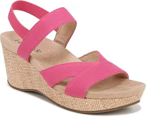 Lifestride Women's Danita Strappy Wedge Sandal