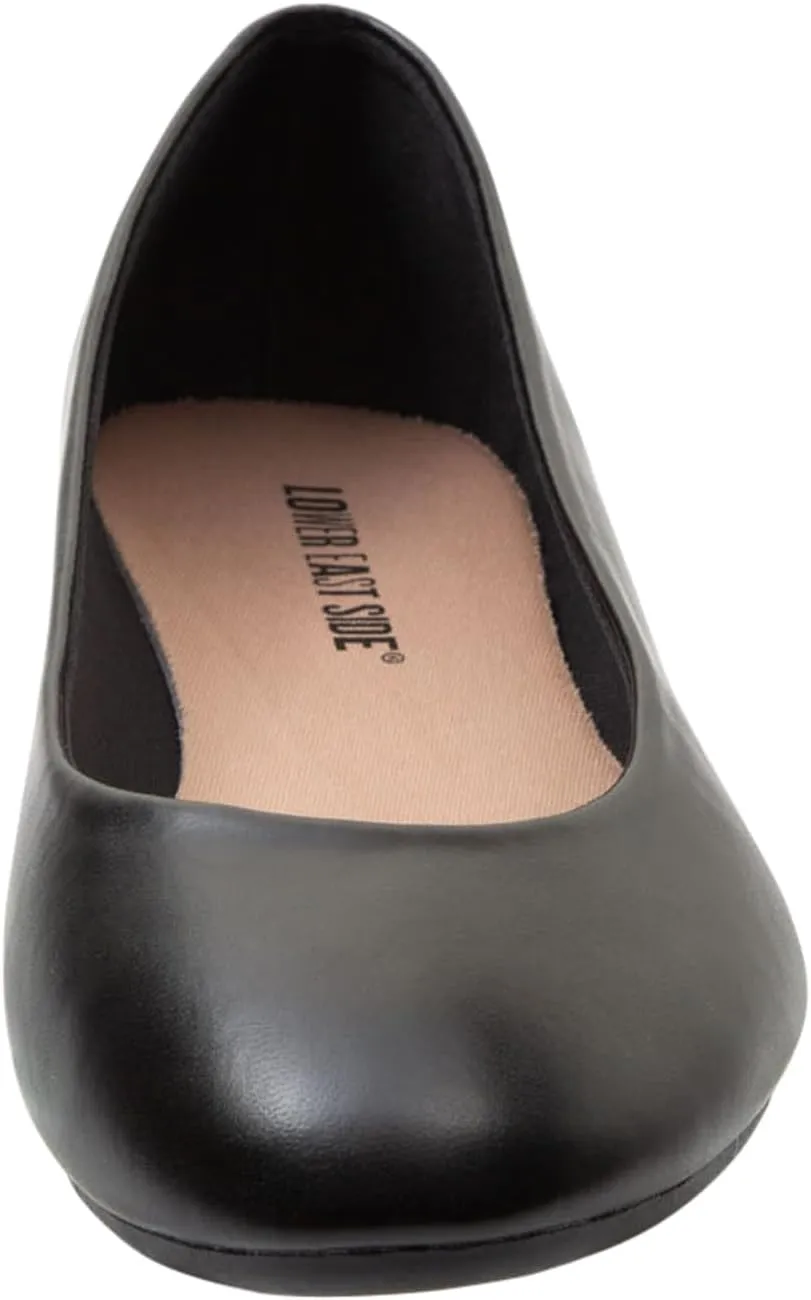 Lower East Side Women's Patent Chelsea Round Toe Dress Casual Flats