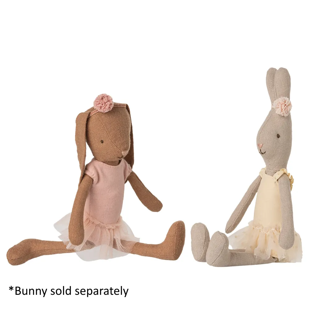 Maileg Bunny Size 1 Brown Ballet Suit and Skirt