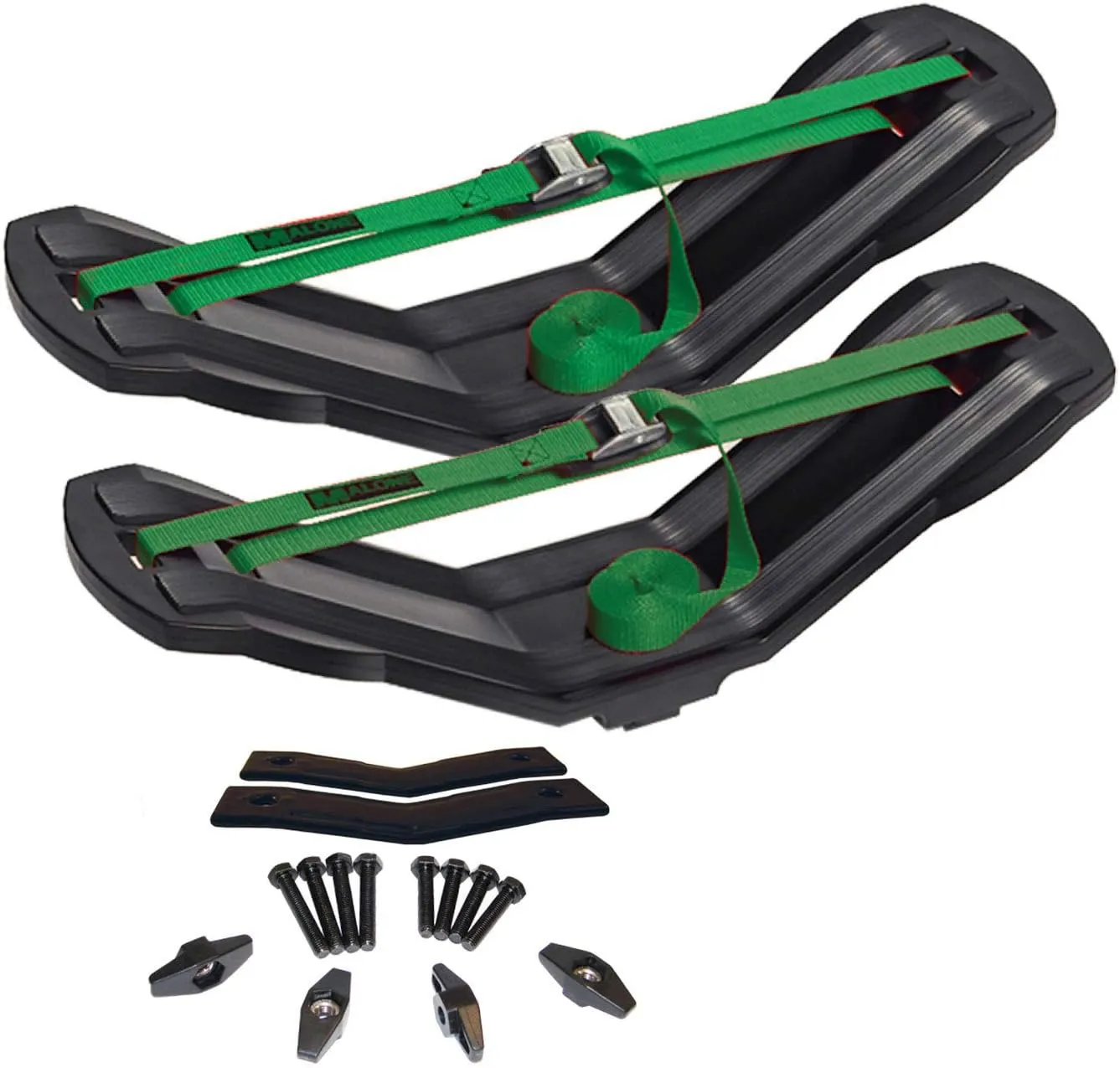 Malone MicroSport 2-Boat MegaWing Kayak Trailer Package