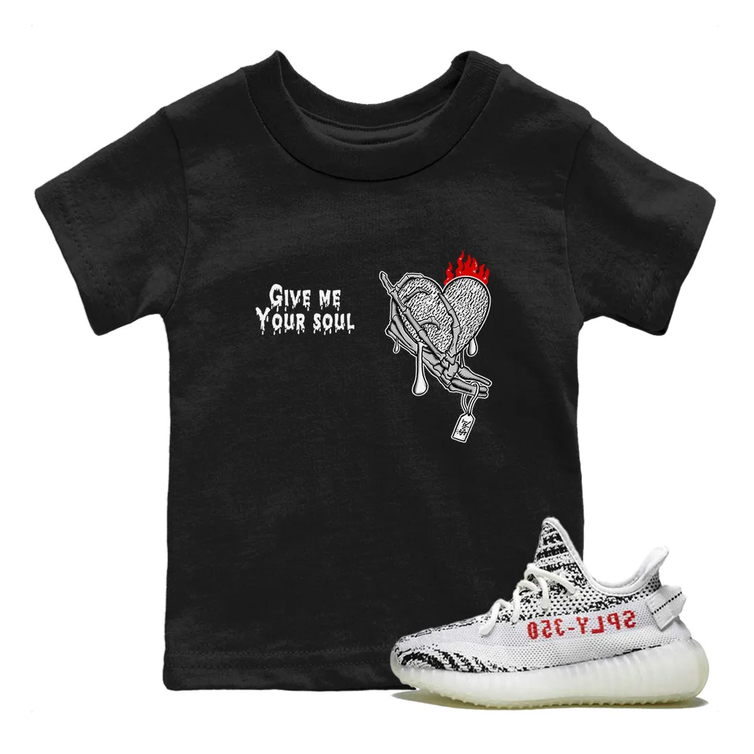 Me SNRT Soul Your - Sneaker Give 350 Best deal Zebra Yeezy Tees Kids All-in-one