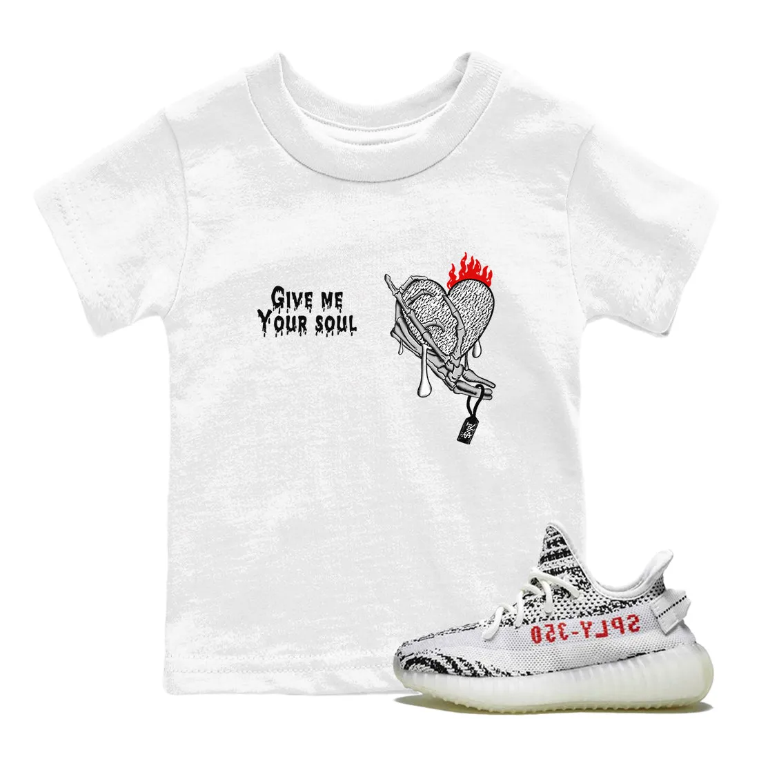 Me SNRT Soul Your - Sneaker Give 350 Best deal Zebra Yeezy Tees Kids All-in-one