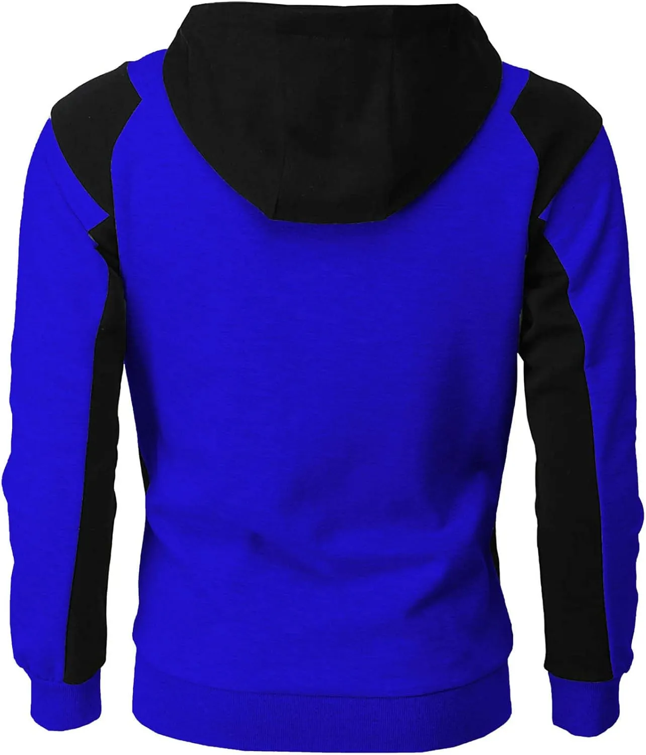 Men's Hoodies Casual Hooded Sweatshirts Training Long Sleeve Hoodies Zip Up Hoodies Solid Color Fall Pullover