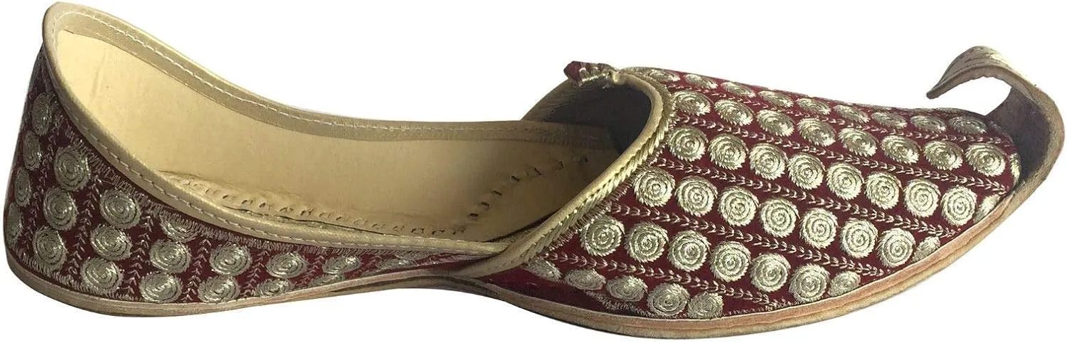 Men's Khussa Shoes Punjabi Jutti Rajasthani Mojari Kolhapuri Jaipuri Shoes