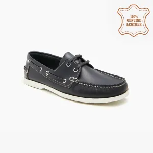 Men's Leather Boat Shoes