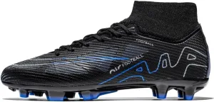 Men's Soccer Shoes Football Cleats High-Tops Lace-Up Non-Slip Spikes Indoor Outdoor Sports Athletic Baseball Lacrosse Sneaker