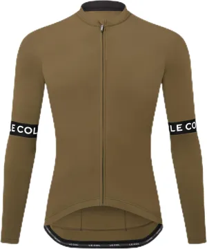 Men’s Sport Long Sleeve Jersey | Zip Closure Cycling Shirt | Rear Pockets, Sustainable Construction, Relaxed Fit