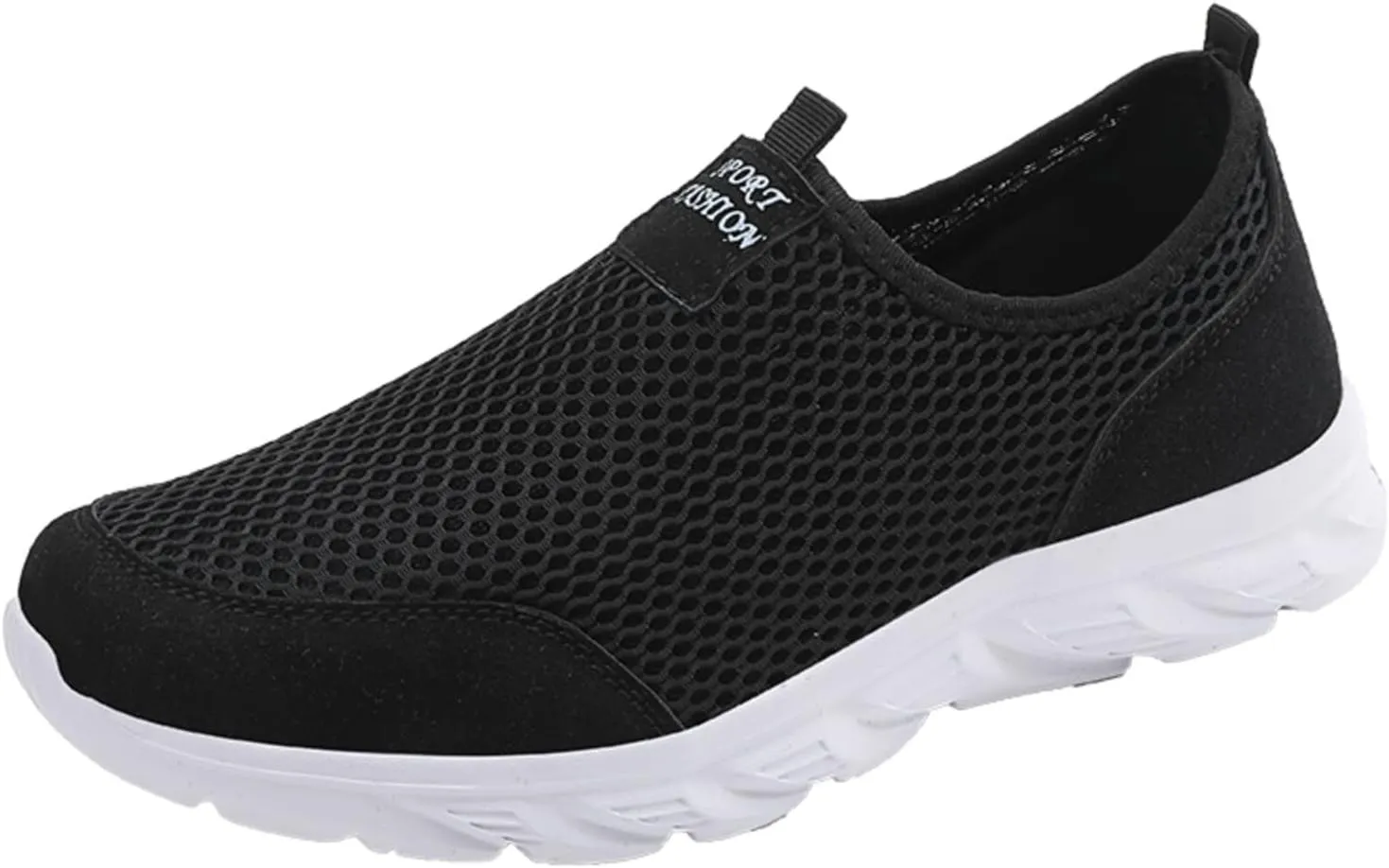 Men's Stylish Lightweight Sneakers Breathable Casual Comfortable Walking Sneaker Arch Support Plantar Fasciitis