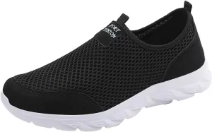 Men's Stylish Lightweight Sneakers Breathable Casual Comfortable Walking Sneaker Arch Support Plantar Fasciitis