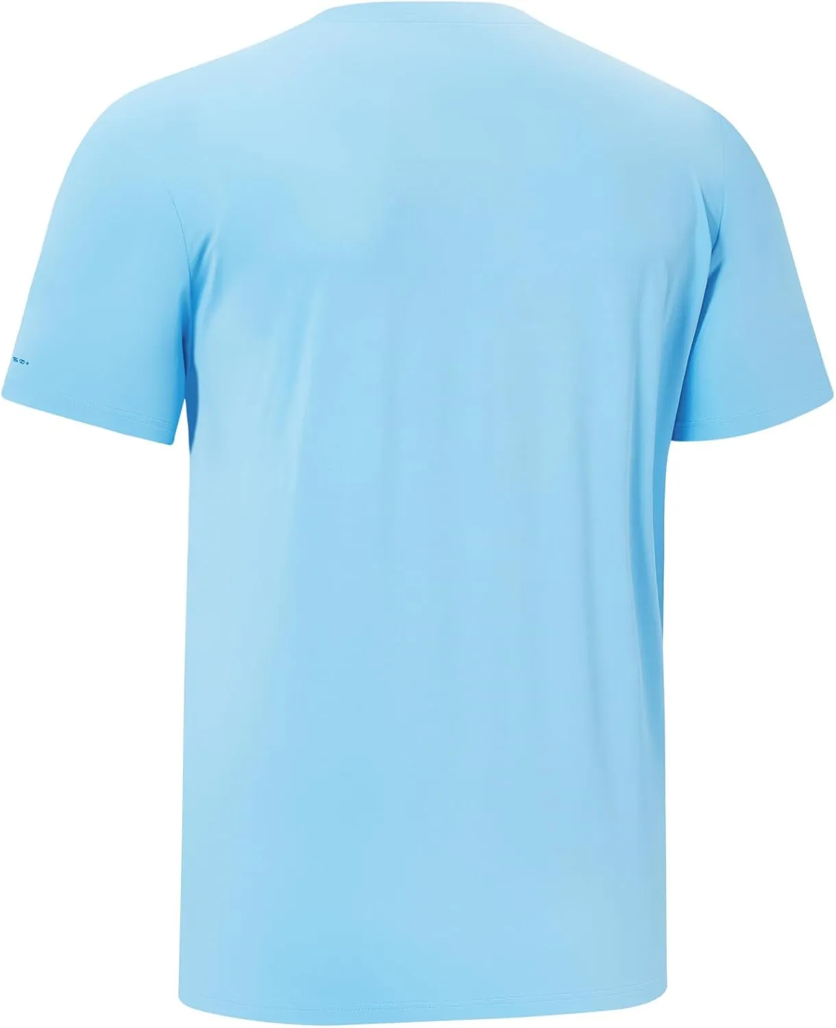 Men’s UPF 50  Short Sleeve Shirt Permanent UV Sun Protection Performance Hiking Fishing T-Shirts