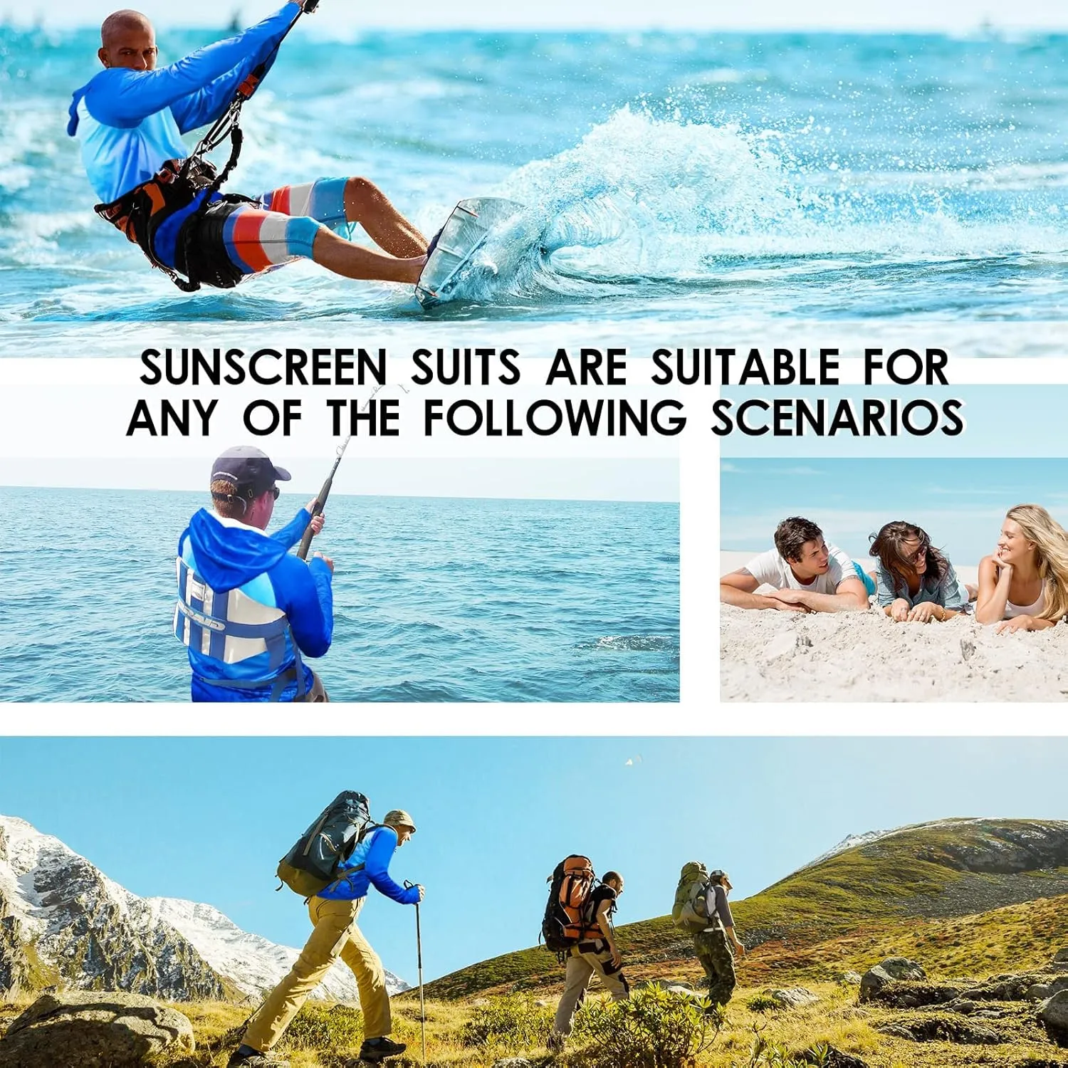 Men's UPF 50  Sun Protection Hoodie Shirt Long Sleeve SPF Fishing Outdoor UV Hiking Lightweight Shirts
