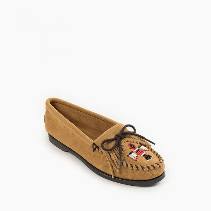Minnetonka Women's Natural Thunderbird Boat Moc