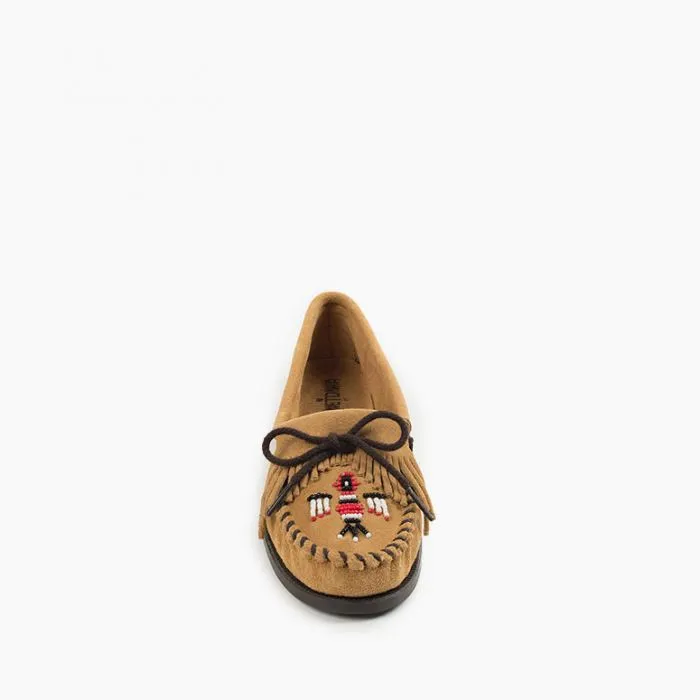 Minnetonka Women's Natural Thunderbird Boat Moc