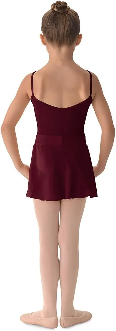 Mirella Girls Georgette Mock Wrap Skirt