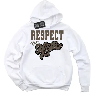 Mocha Palomino 1s Sneaker Hoodie Respect The Hustle Graphic