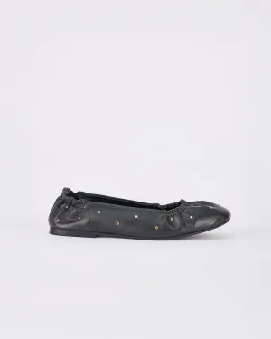 Montagine Ballet Flat Black / Gold