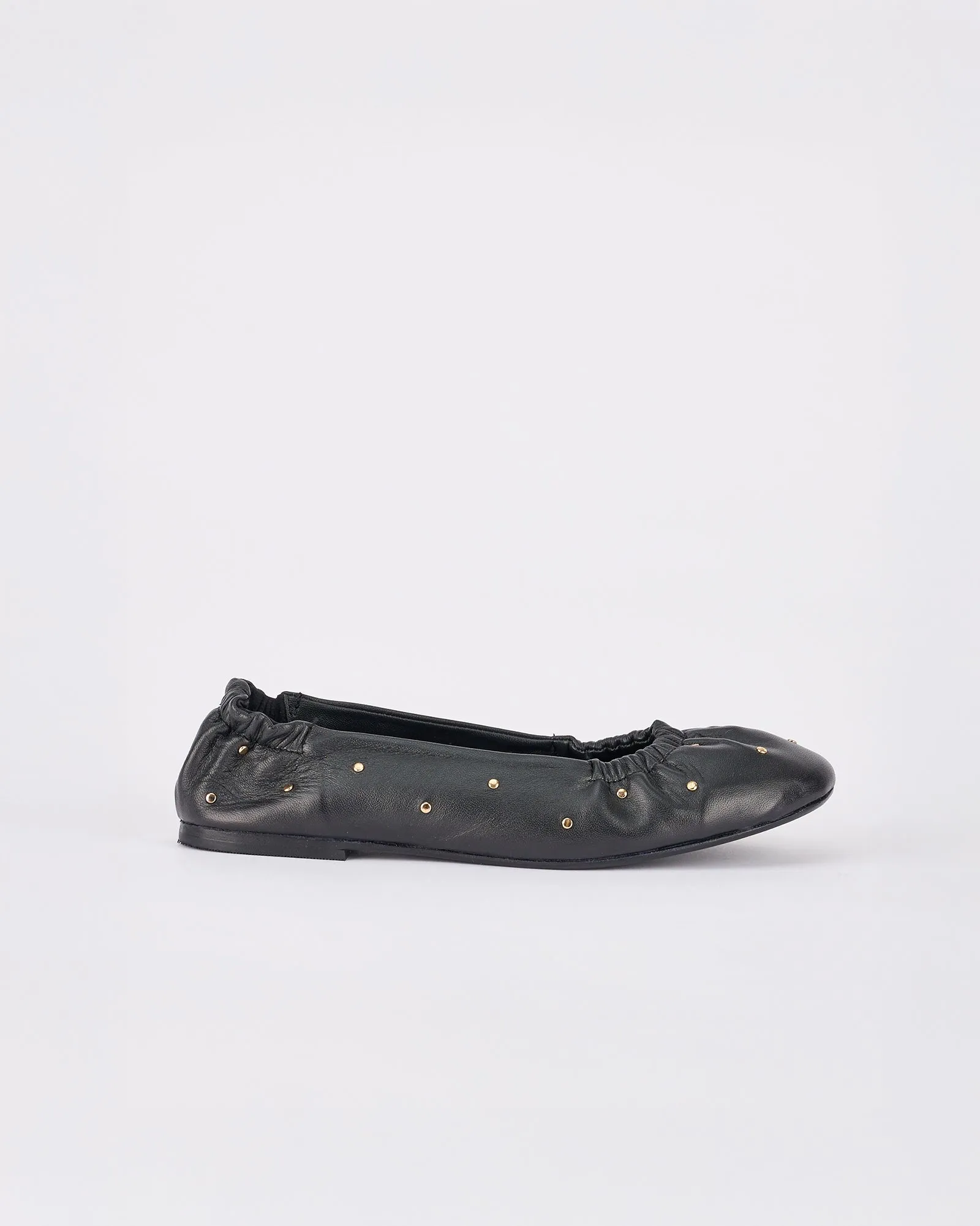 Montagine Ballet Flat Black / Gold