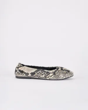 Montagine Ballet Flat Python / Gold