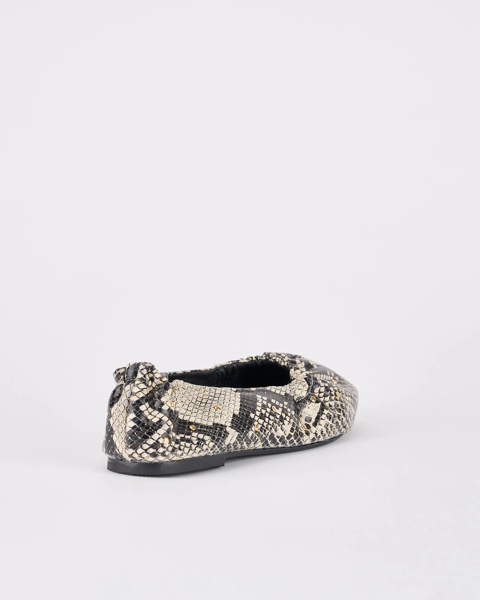 Montagine Ballet Flat Python / Gold