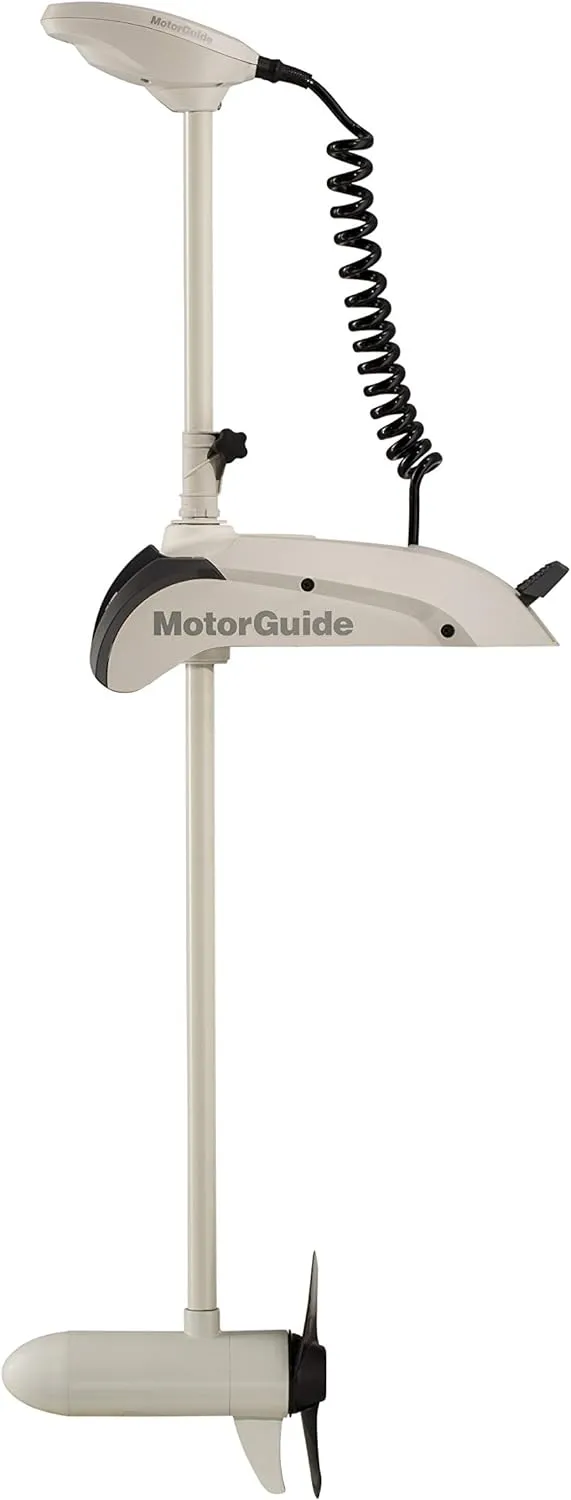MotorGuide Xi5 Saltwater Trolling Motor, Wireless, Bow Mount - 60-inch Shaft, 80-Pound Peak Thrust - GPS