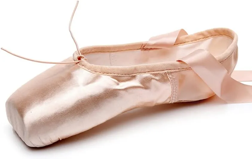MSMAX Ballet Shoes for Women Ballerina Pointe Flats for Girls