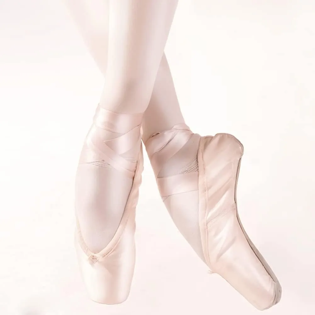 MSMAX Ballet Shoes for Women Ballerina Pointe Flats for Girls