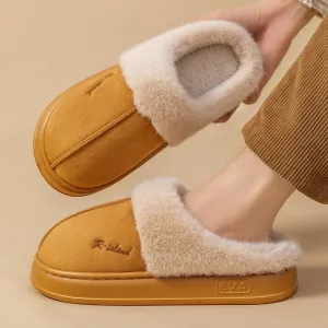 Mule Slippers for Men & Women | Cozy Fluffy Indoor Slides