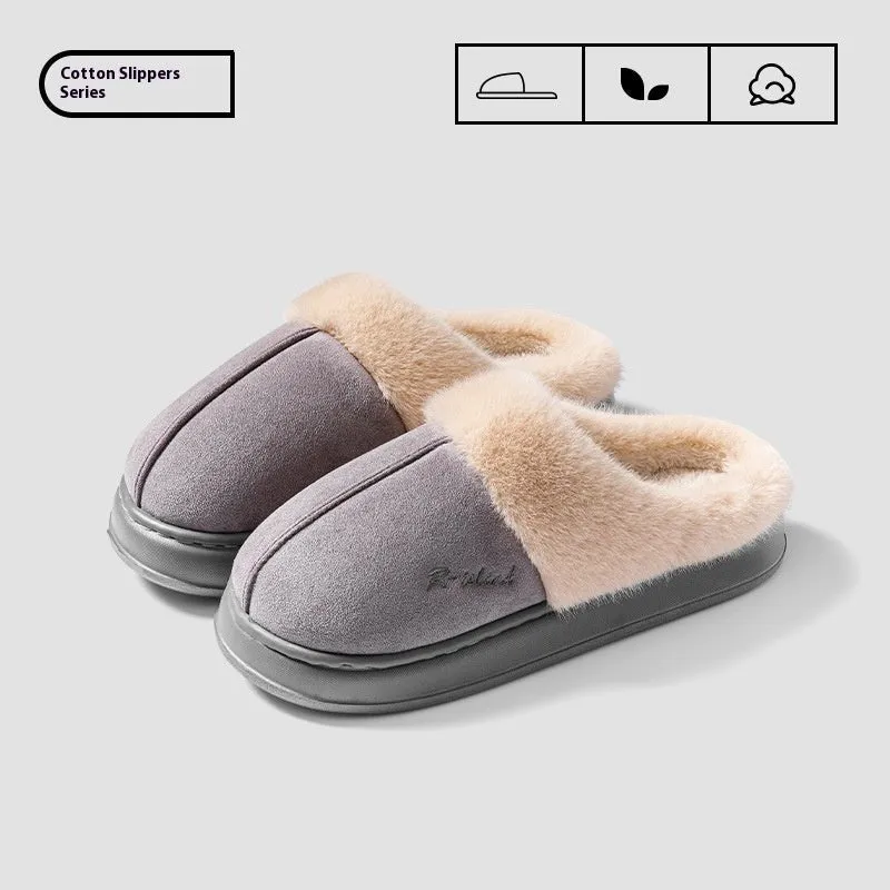 Mule Slippers for Men & Women | Cozy Fluffy Indoor Slides