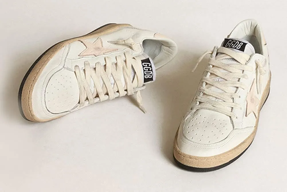 nesho White Leather Sneakers for Women Walking Sport Shoes Hard-Wearing Outdoor Flat Trainers